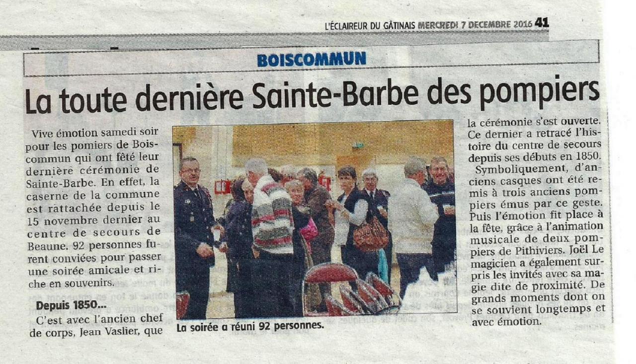 Sainte-Barbe 03.12.16